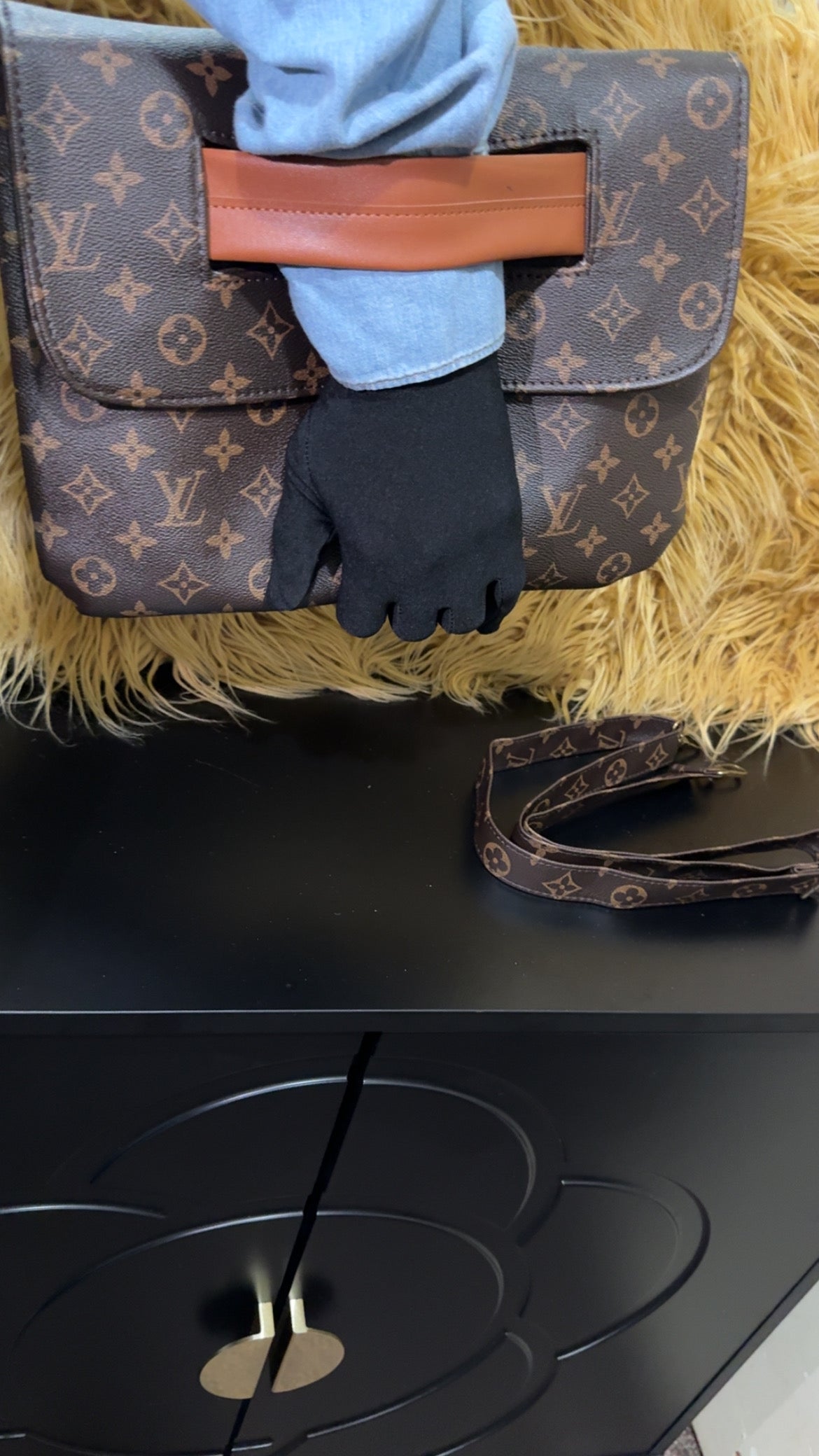 Lu mono messenger/clutch