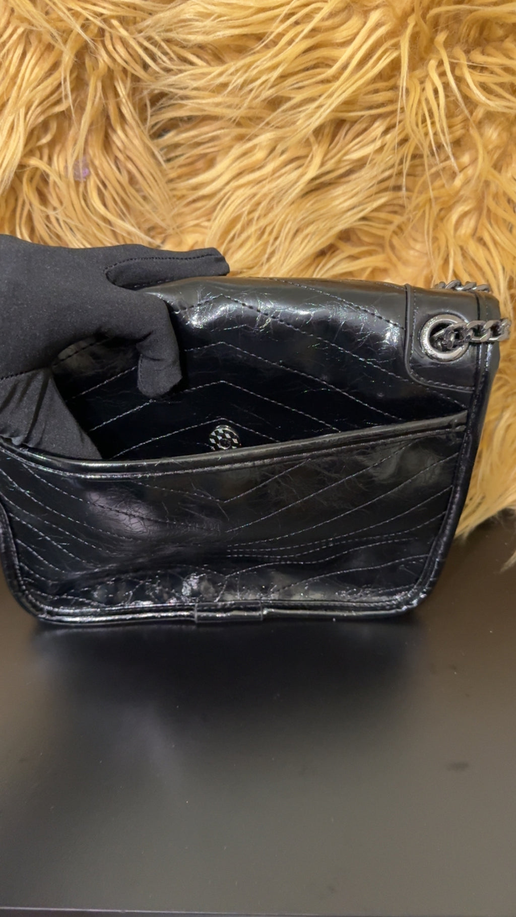 YSL NIKI medium flap