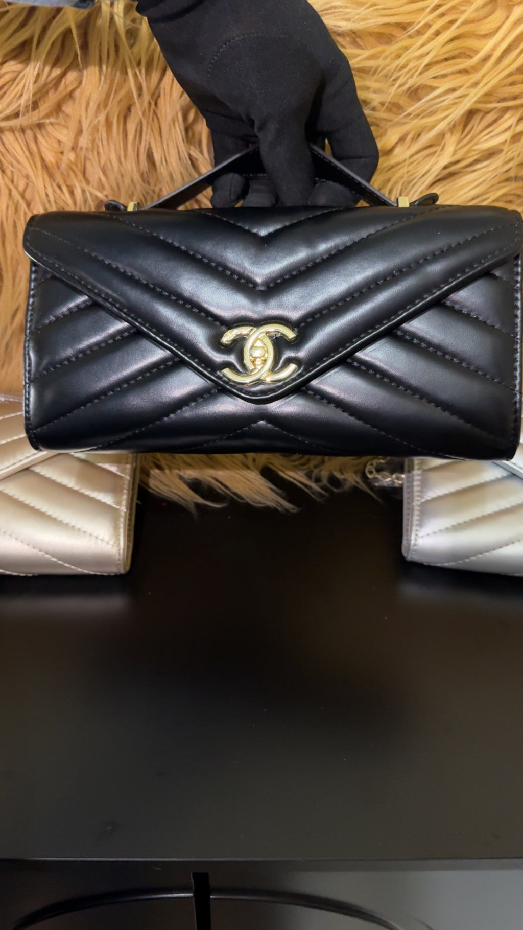 CC clutch w/chain black