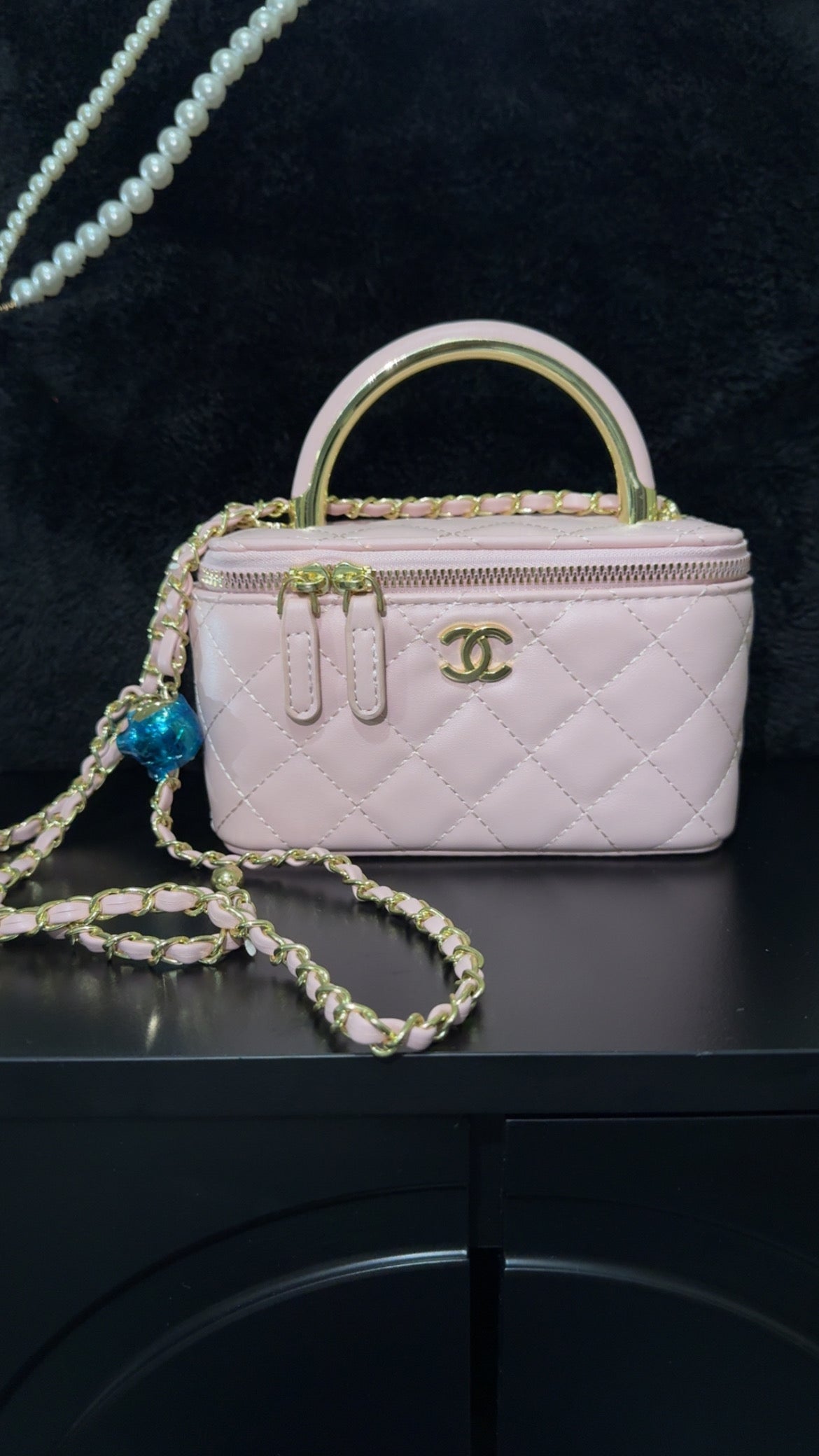 CC vanity baby pink
