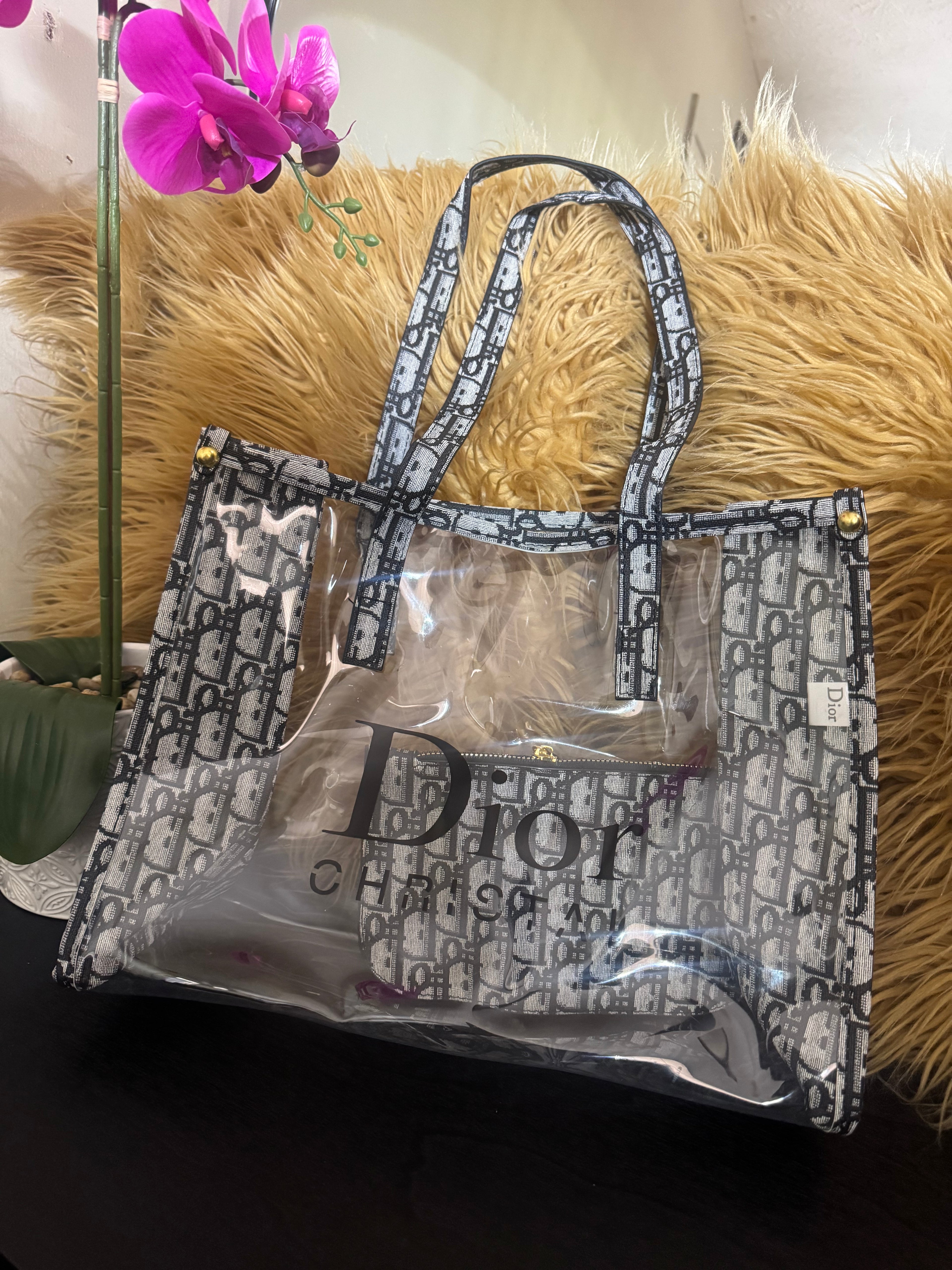 CD clear tote