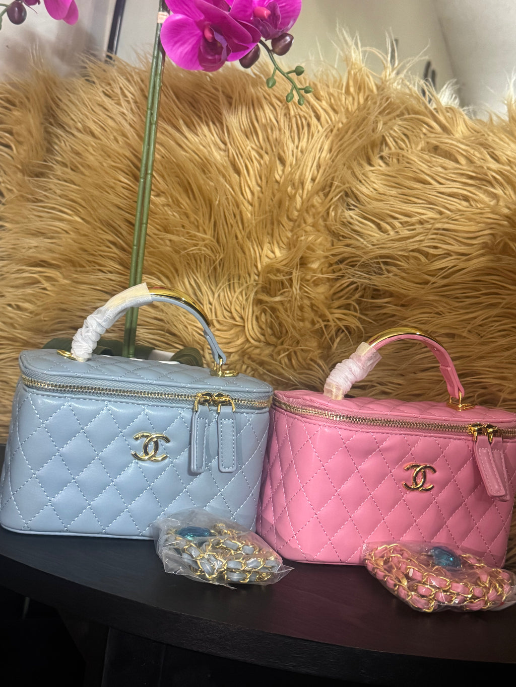 CC vanity baby blue
