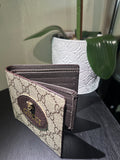 GG mono w/tiger wallet