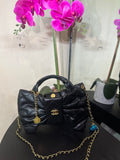 Chanel bow black