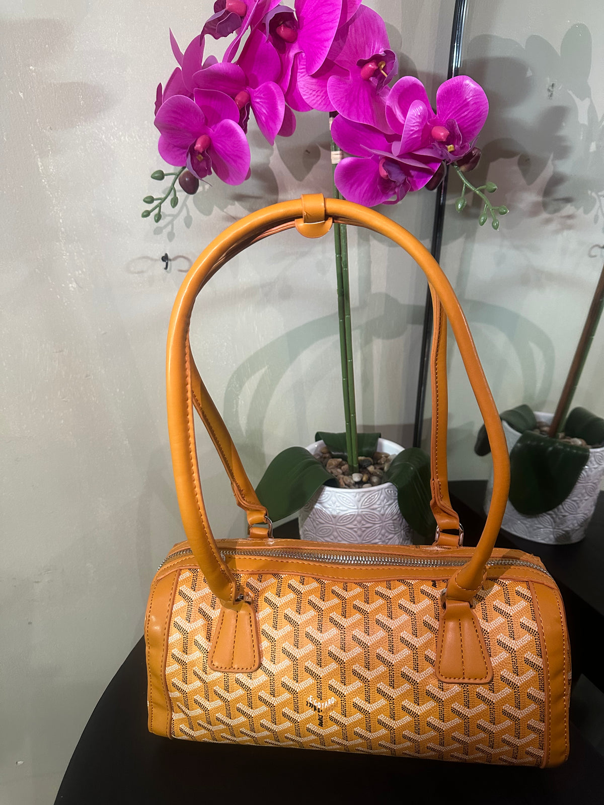 Goyard purse gold