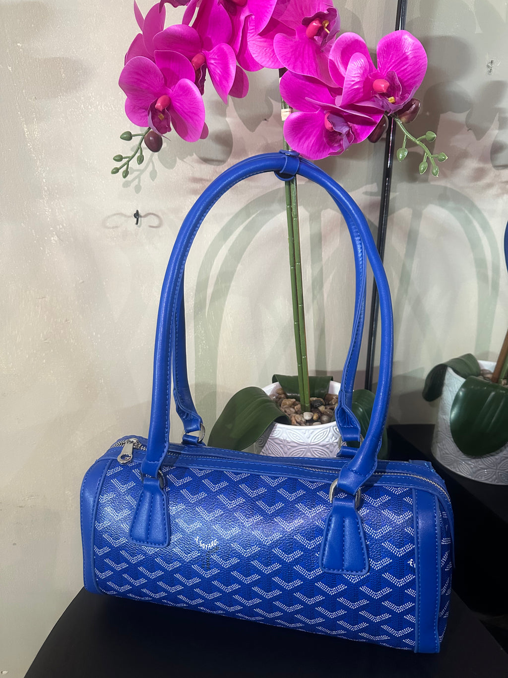 Goyard purse blue
