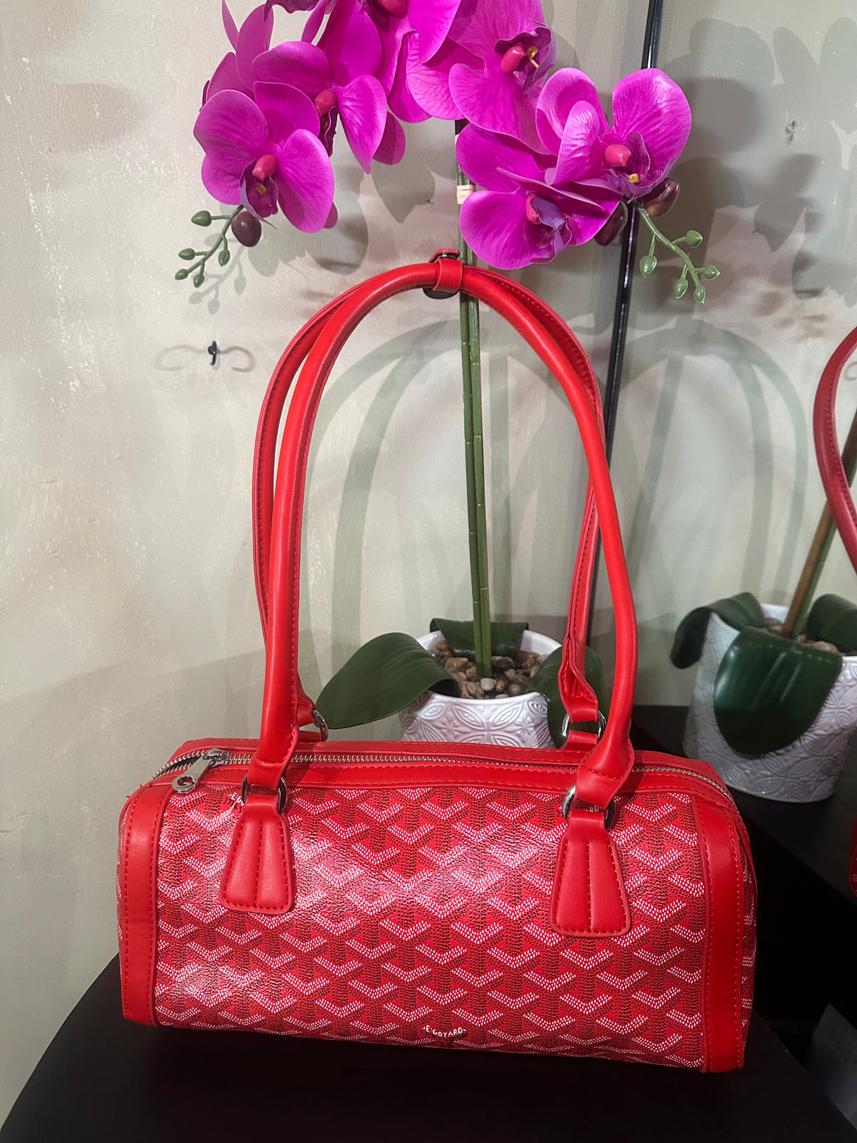 Goyard purse red