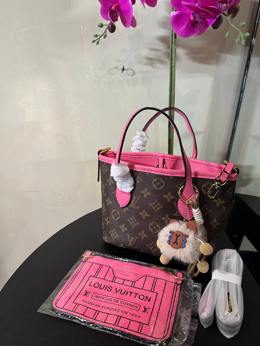 Lu Neverfull BB mono Reversible