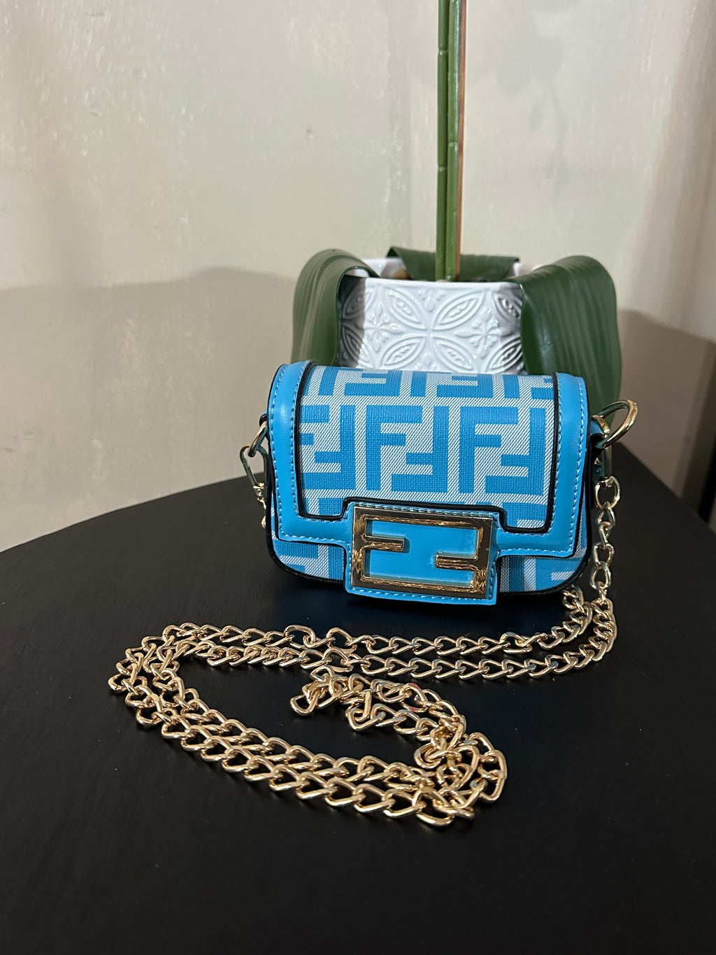 FENDI mini mono blue