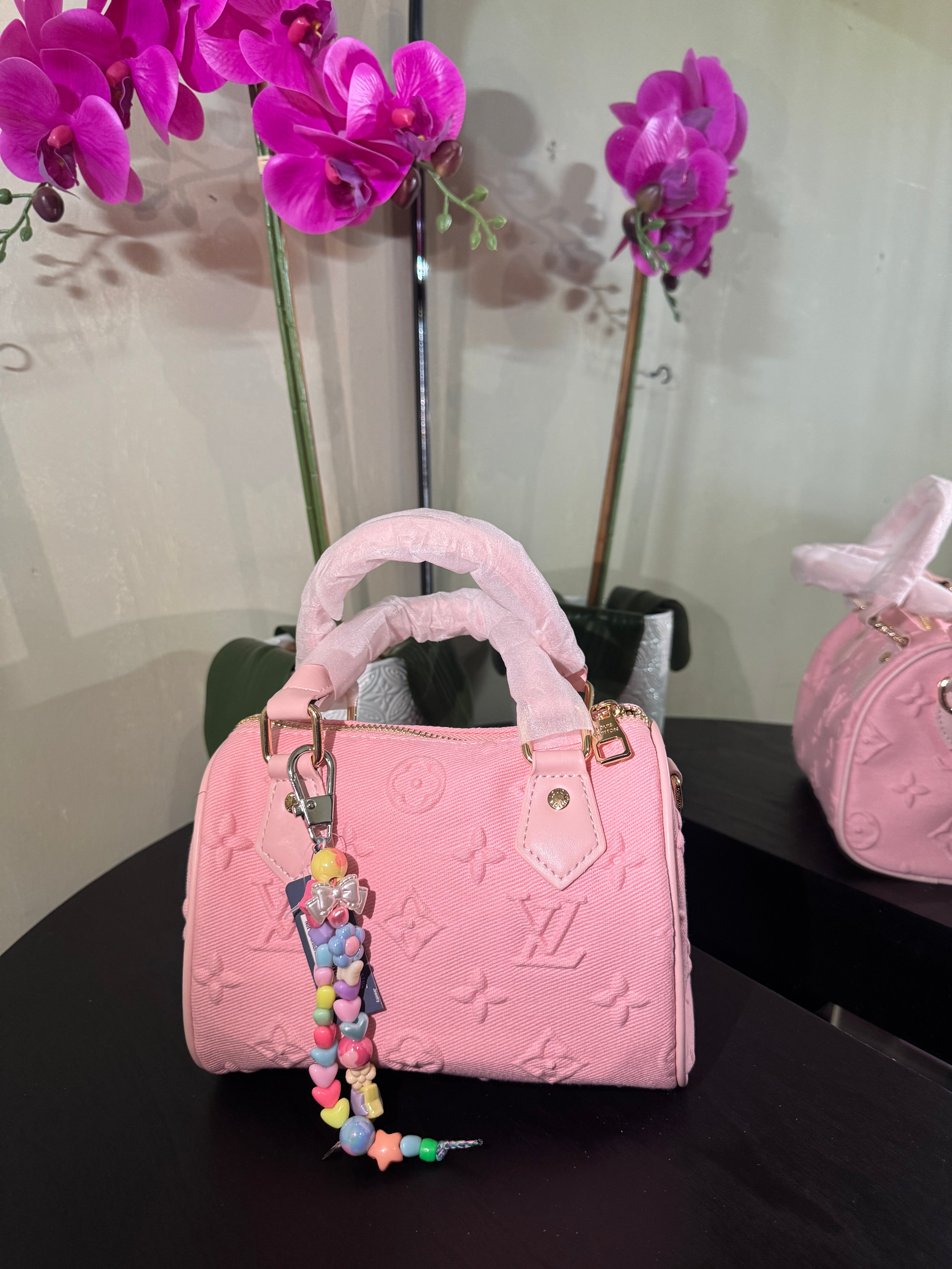 Lu speedy 25 denim pink