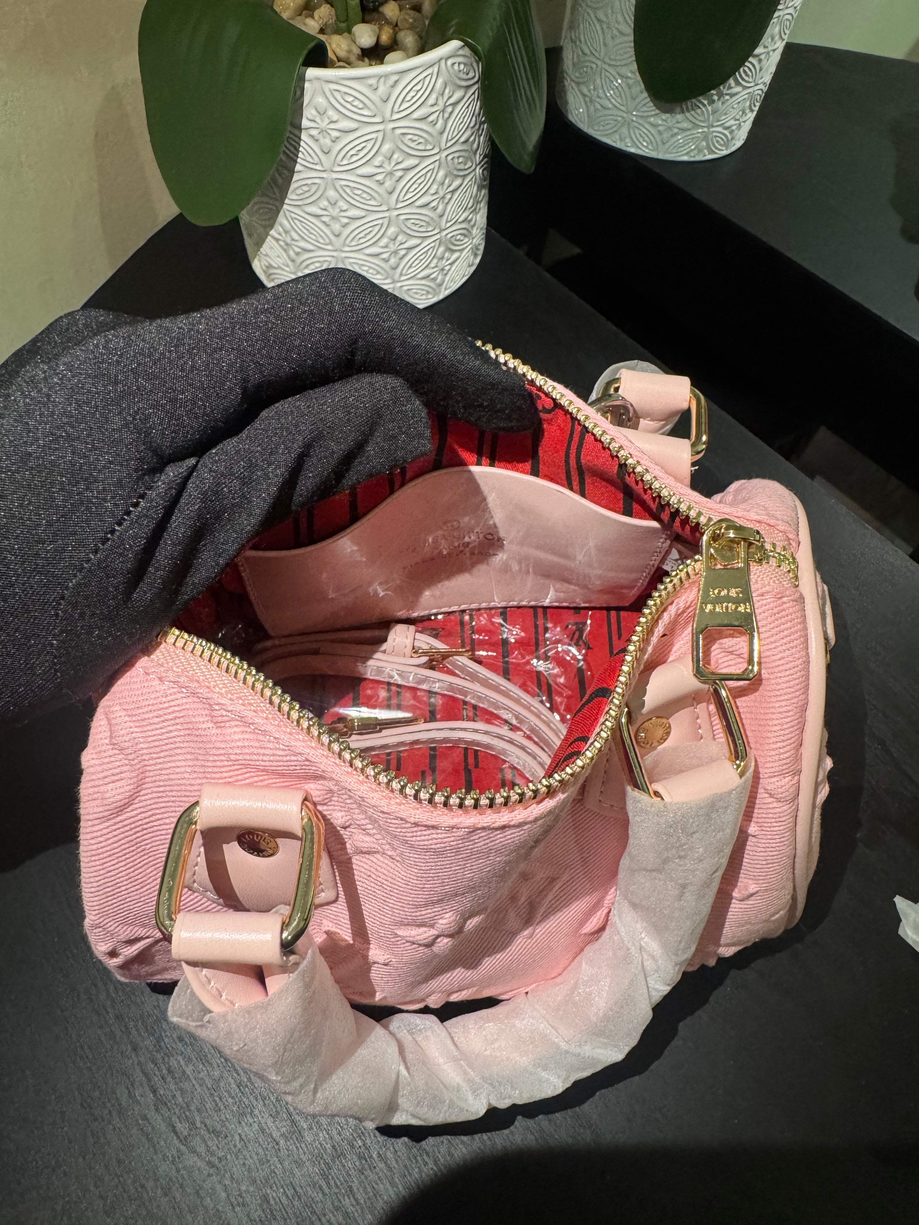 Lu speedy 25 denim pink