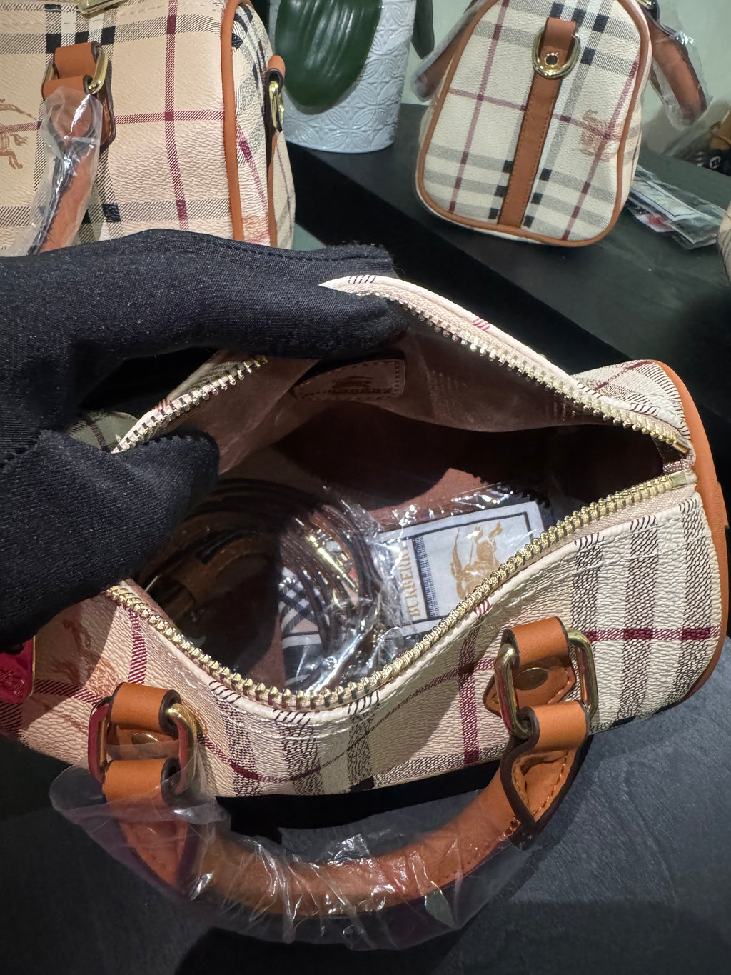BB check bowling bag 20