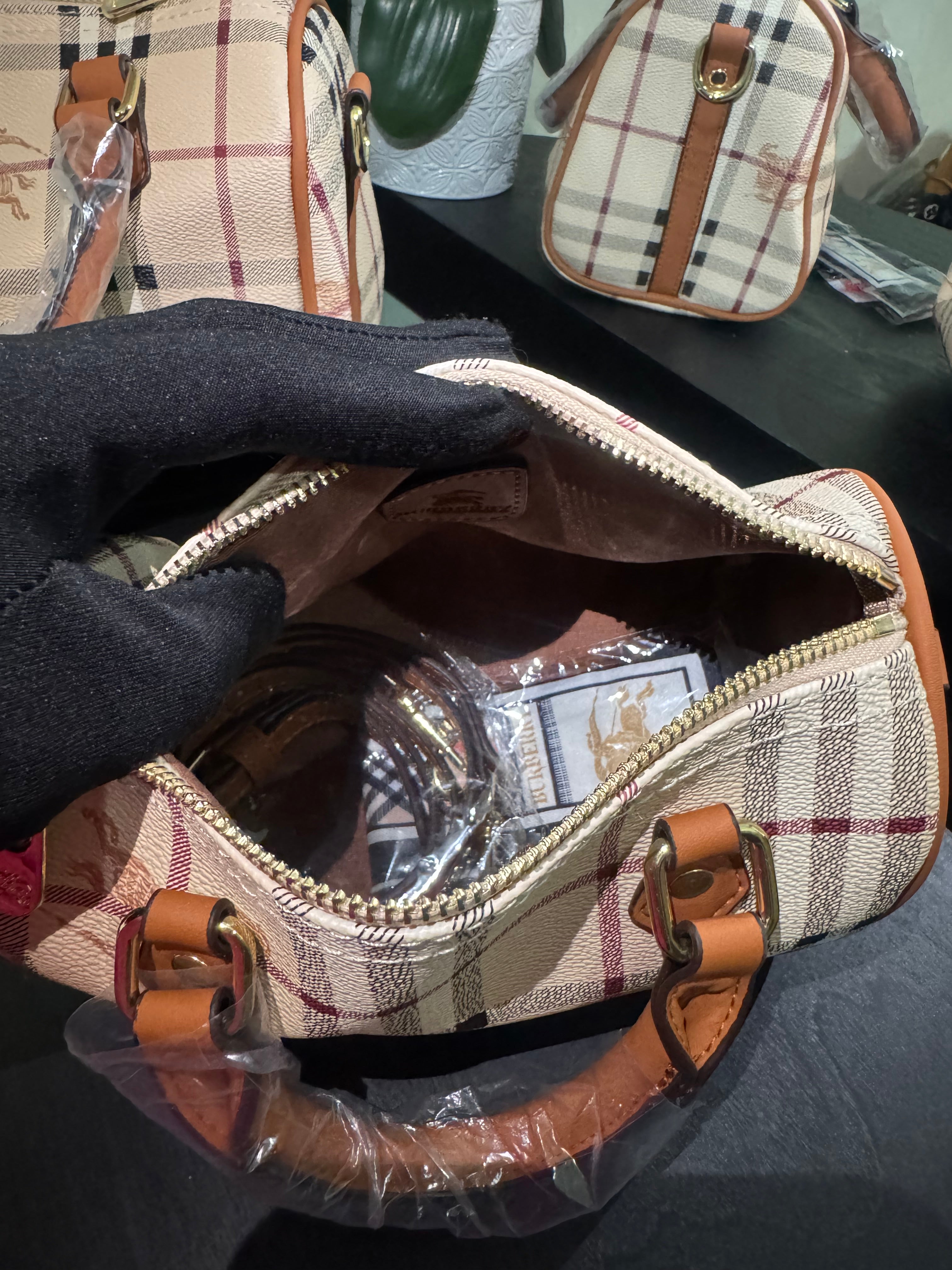 BB check bowling bag 20