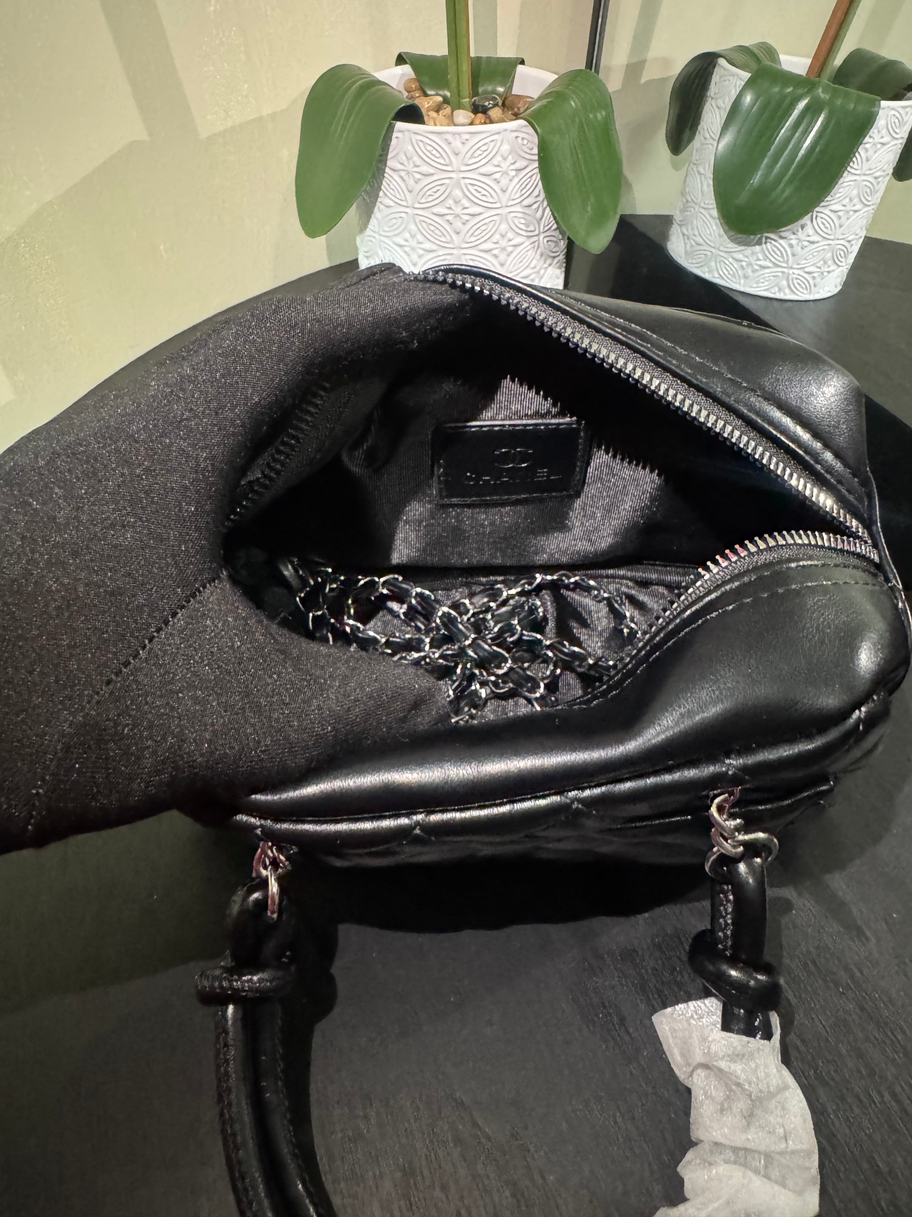 CC quilted bowling bag 25
