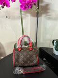 Lu mini speedy brown mono/red