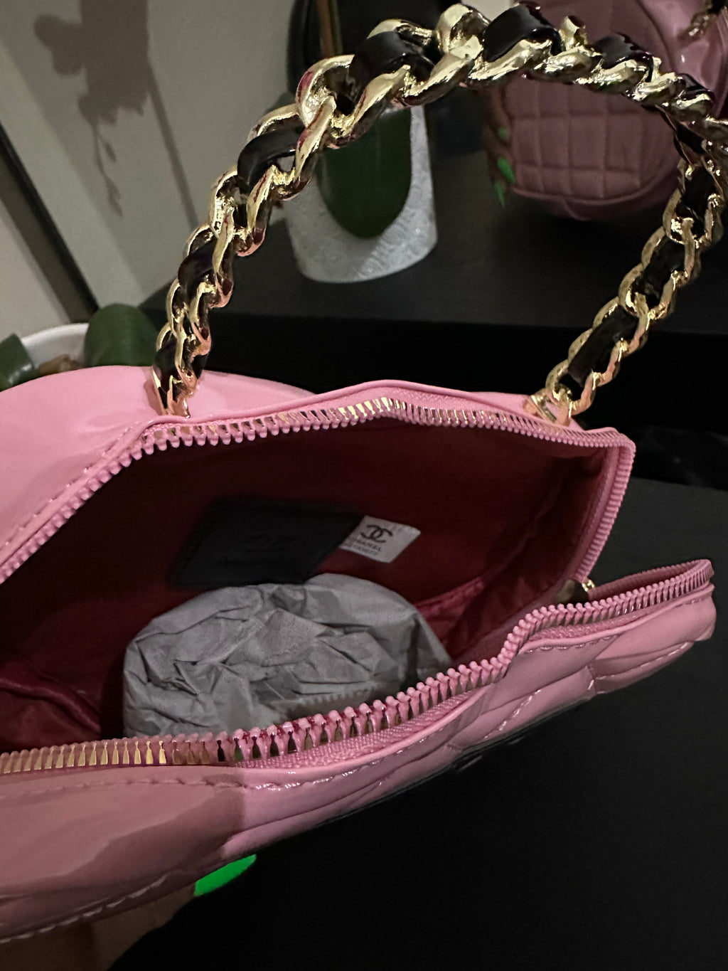 CC top handle heart pink