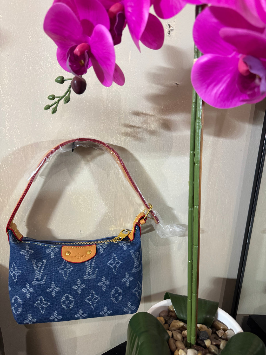 Lu small mono denim
