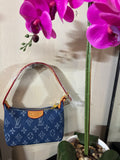 Lu small mono denim