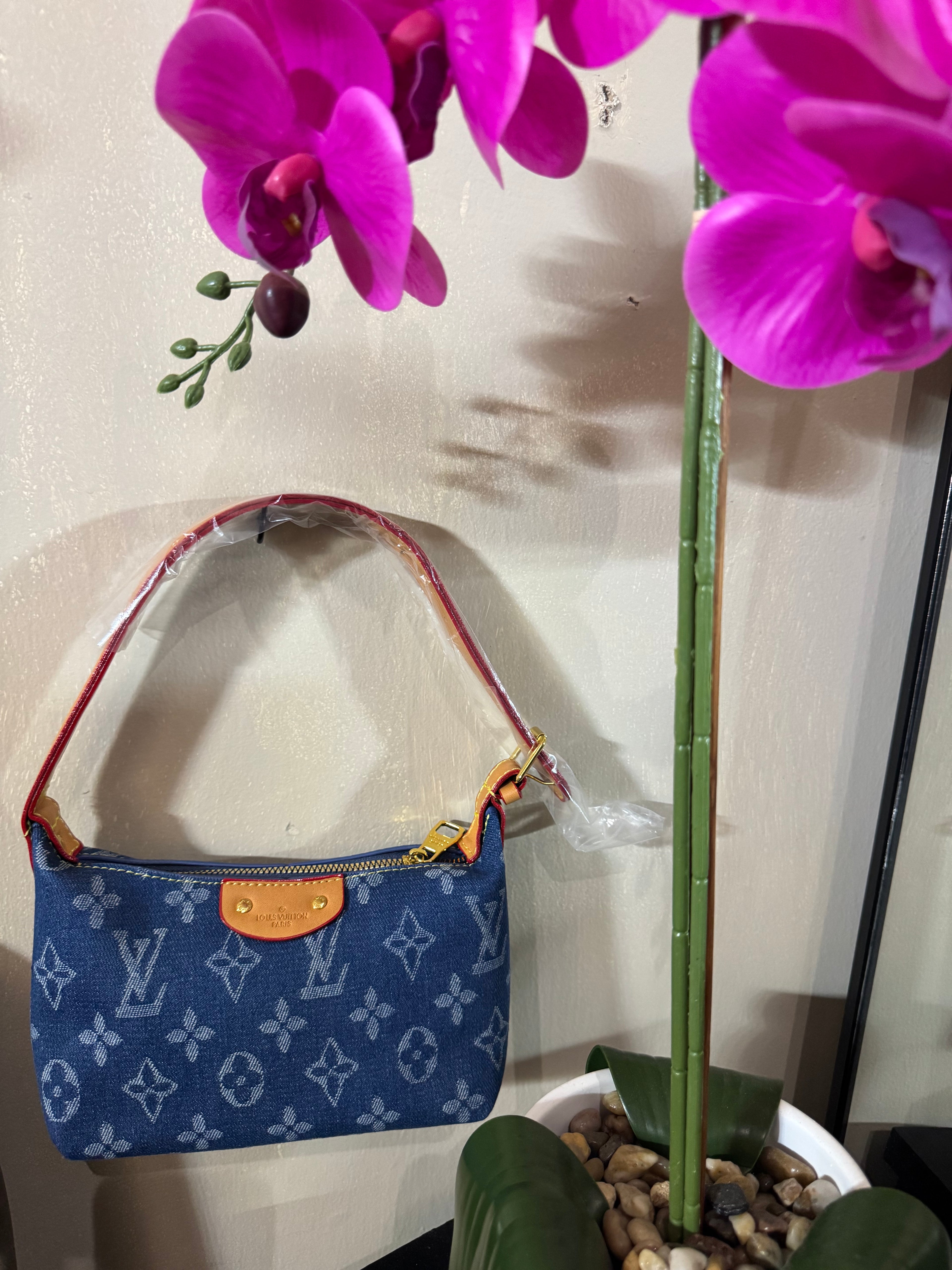 Lu small mono denim