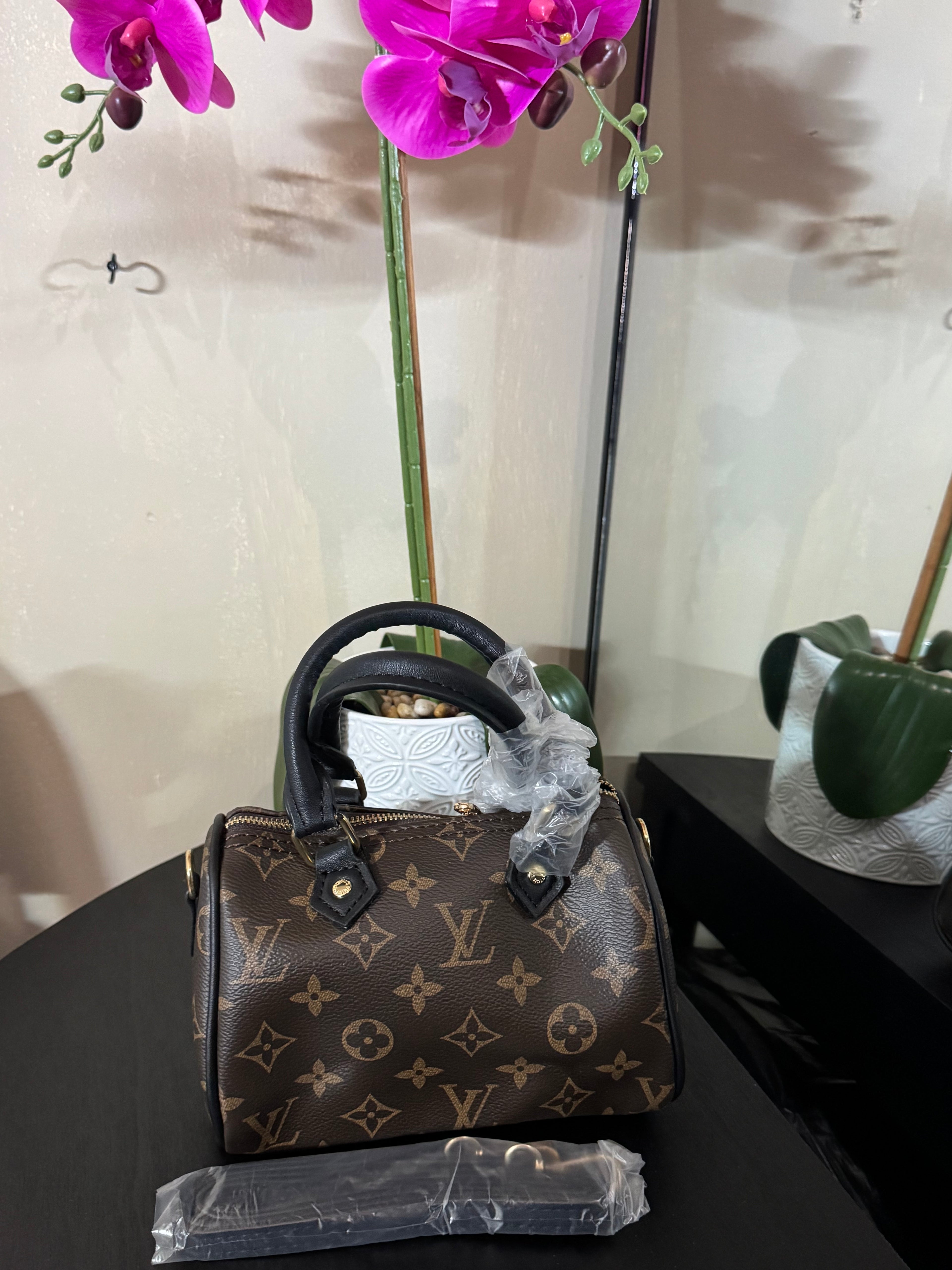 Lu mini speedy brown mono/black