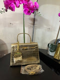 Hermes Kelly gold 25cm