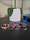 Hermes black bangle
