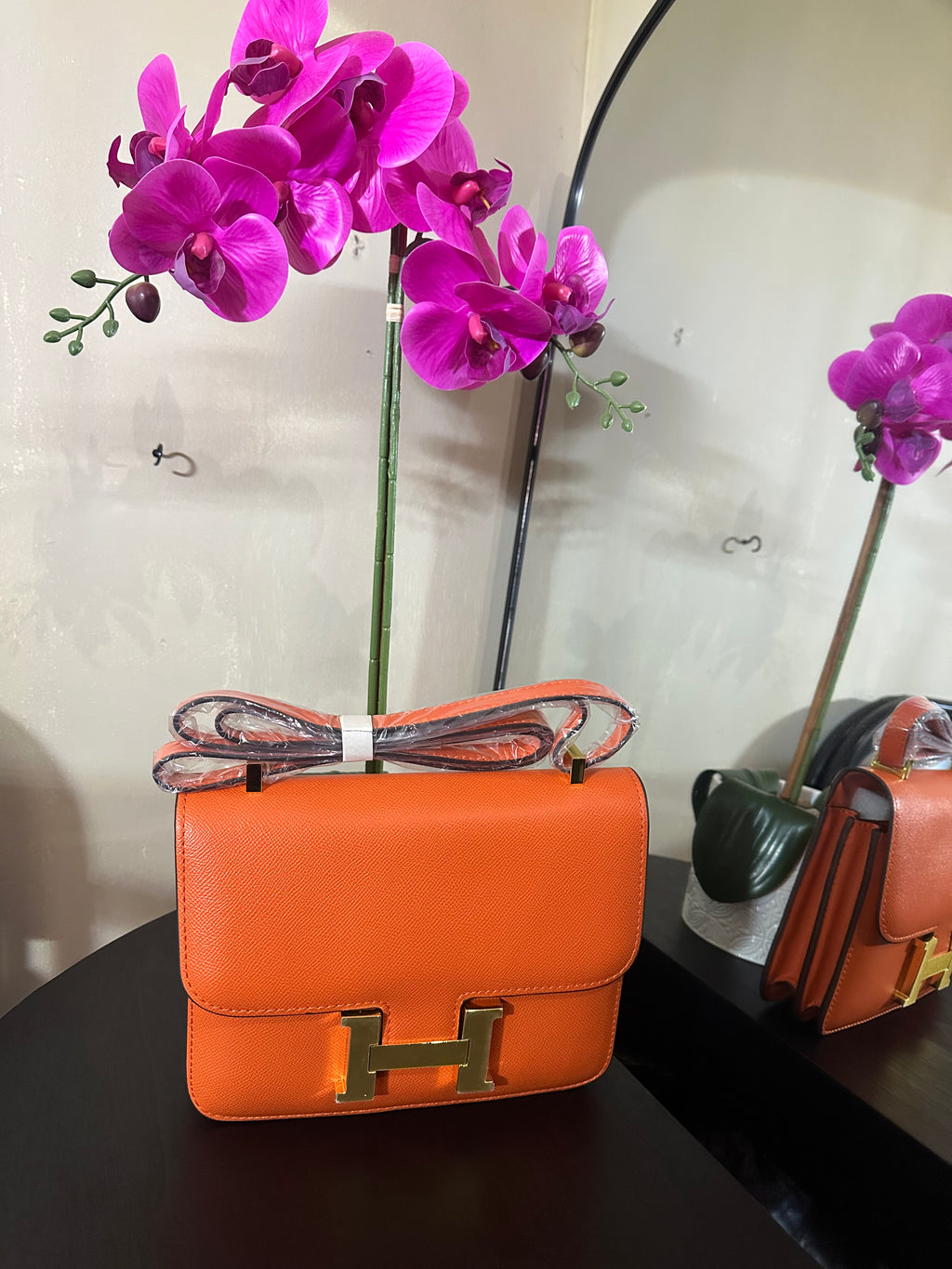 Hermes Constance 22 orange