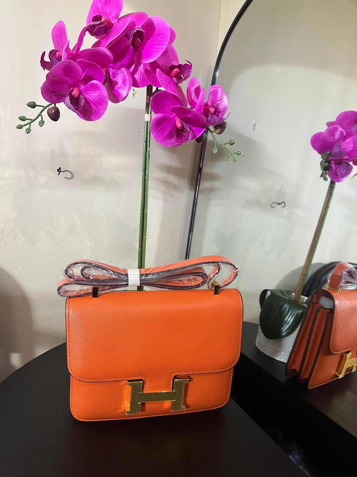 Hermes Constance 22 orange