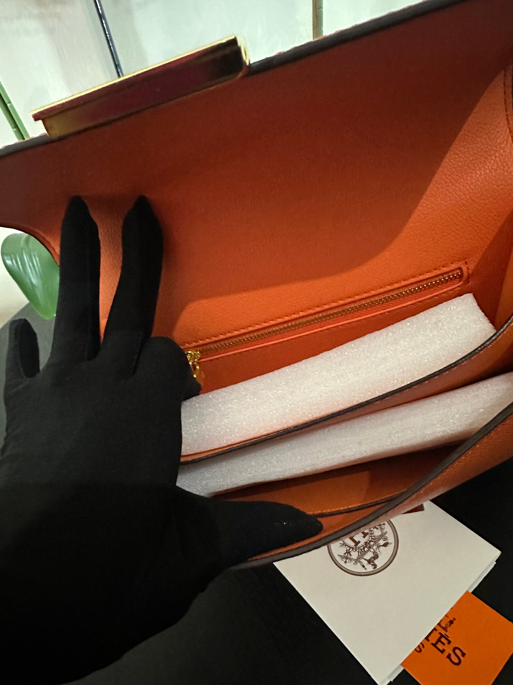 Hermes Constance 22 orange