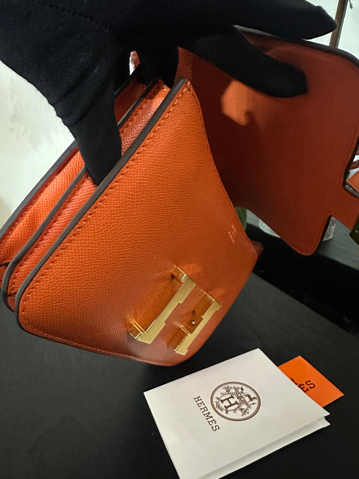 Hermes Constance 22 orange