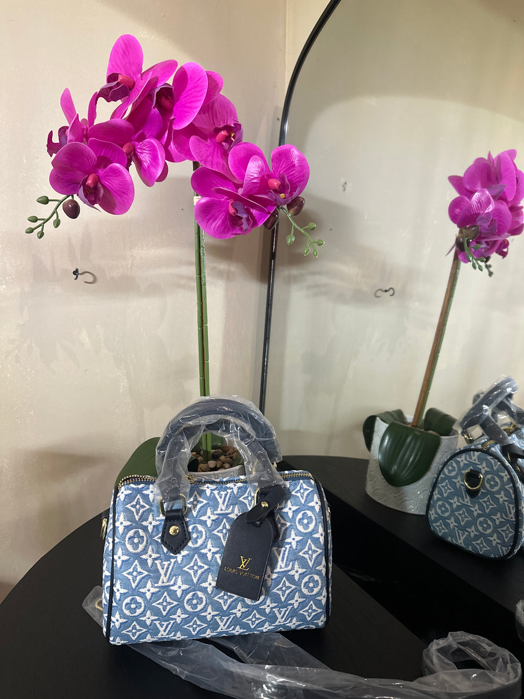 Louis Vuitton speedy 20 blue