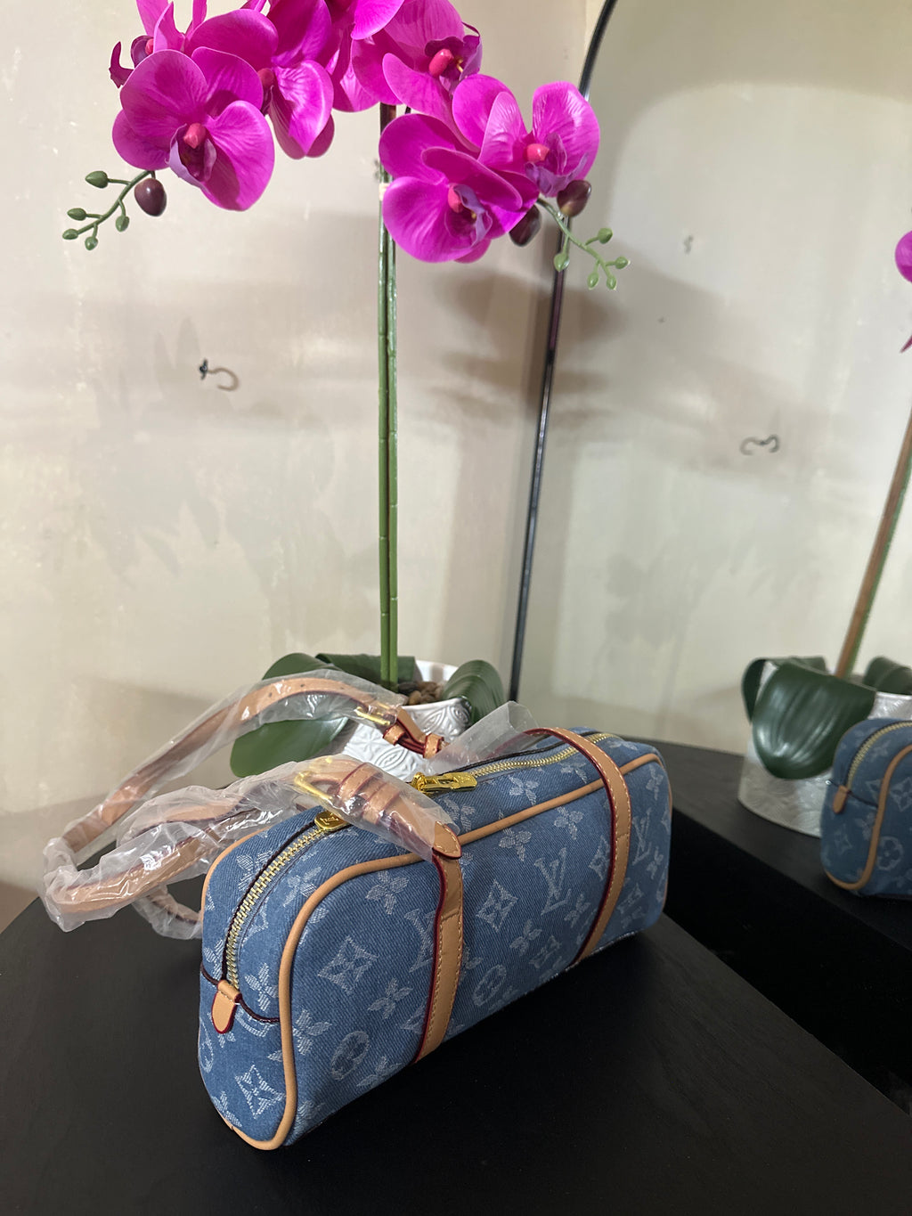 Louis Vuitton denim purse