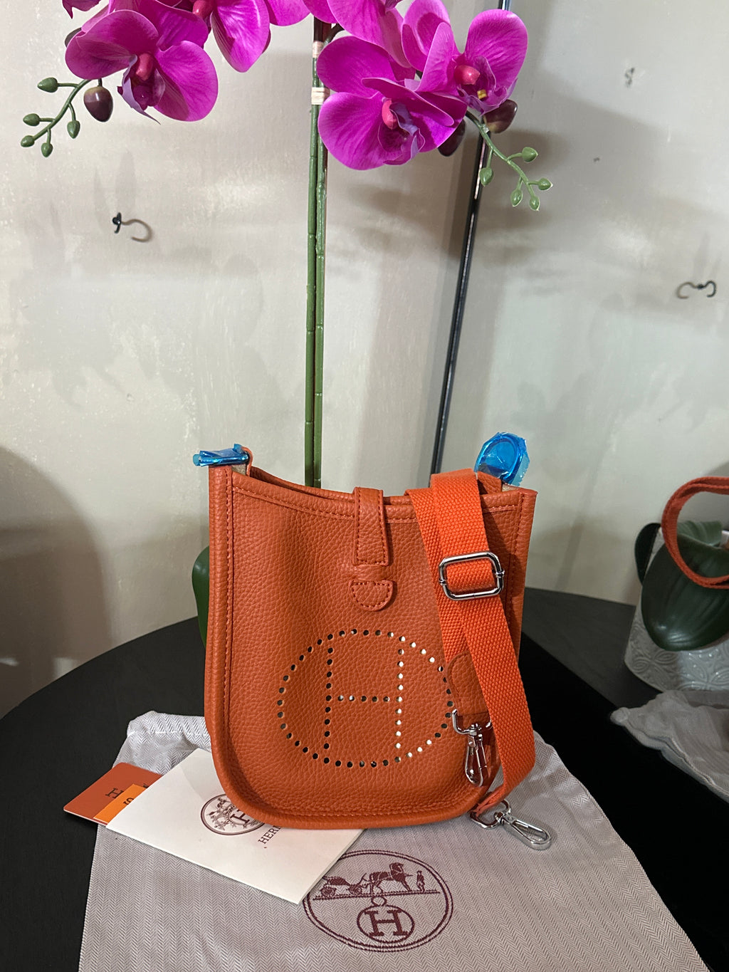 Hermes 16 Evelyn orange