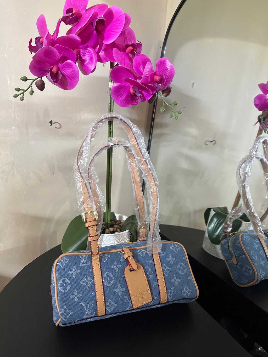 Louis Vuitton denim purse