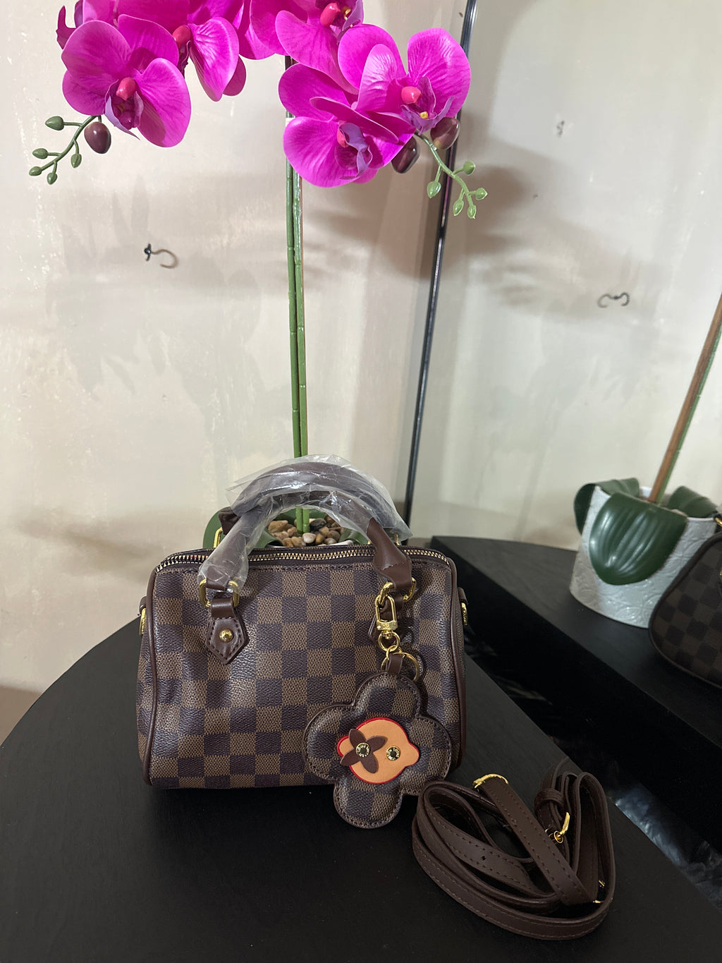 Louis Vuitton speedy 20 brown checker