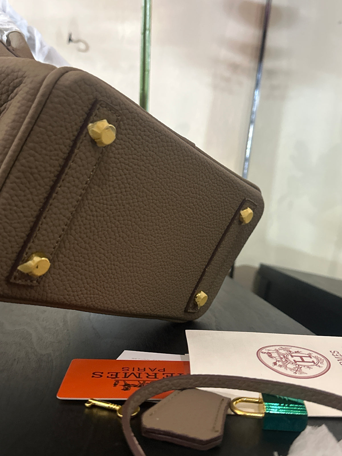Hermes Birkin 25cm taupe
