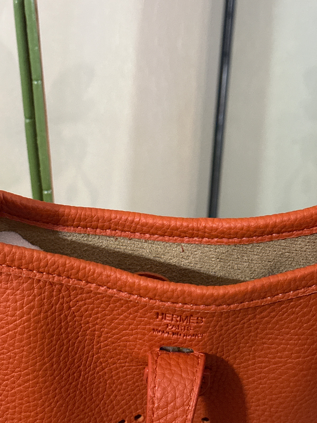 Hermes 16 Evelyn orange