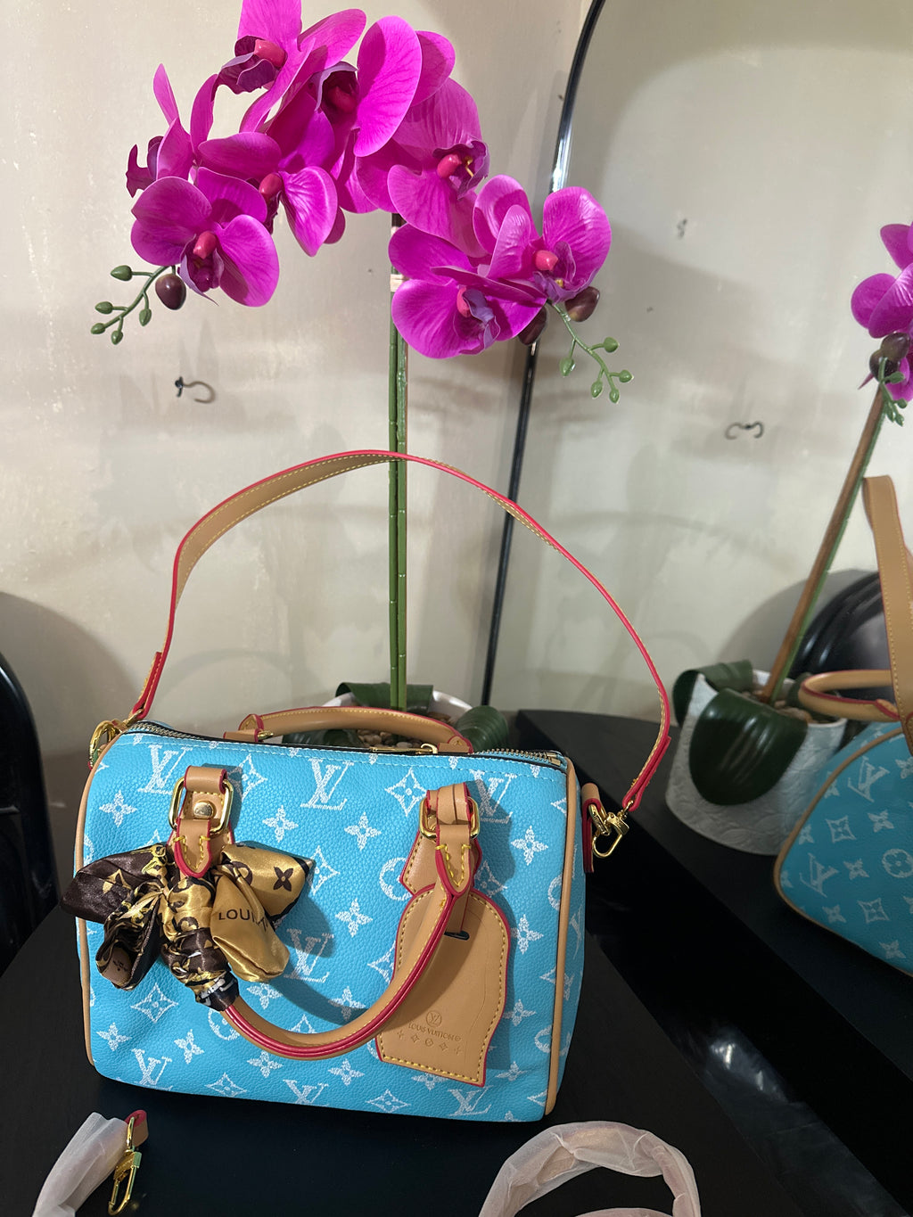 Louis Vuitton speedy 25 blue