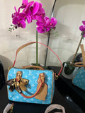 Louis Vuitton speedy 25 blue