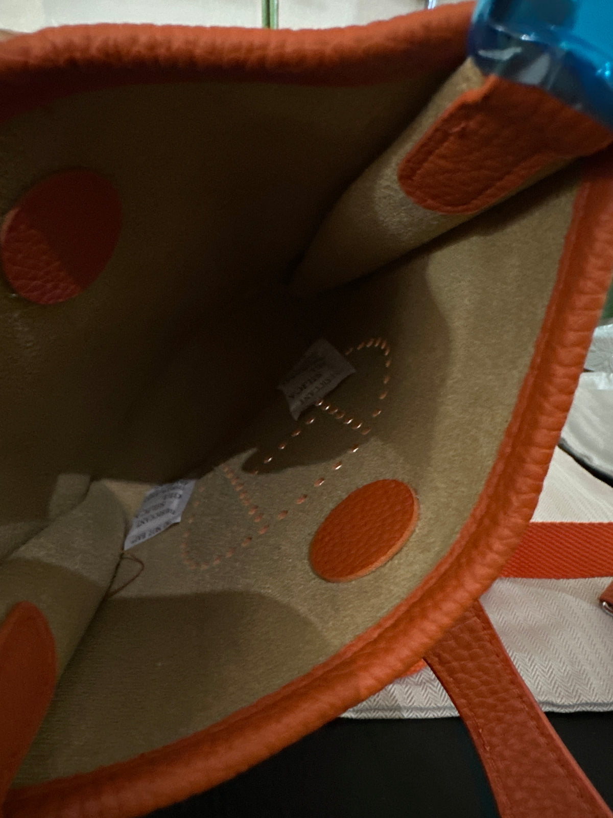 Hermes 16 Evelyn orange