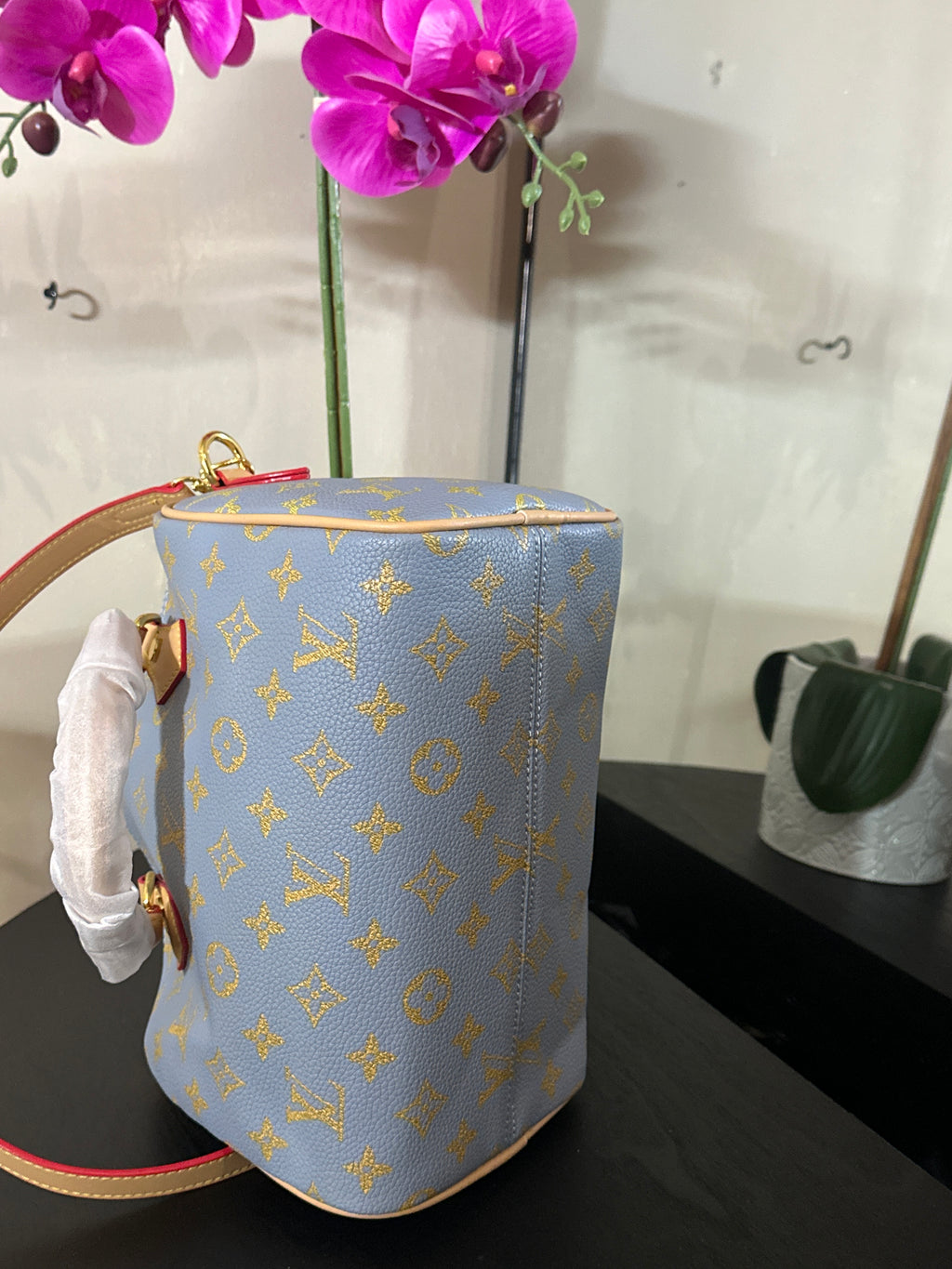 Louis Vuitton speedy 25 blue
