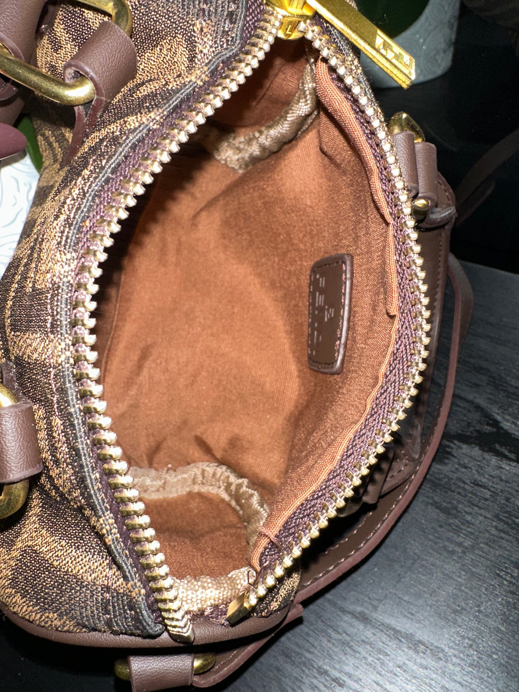 Fendi small speedy mono