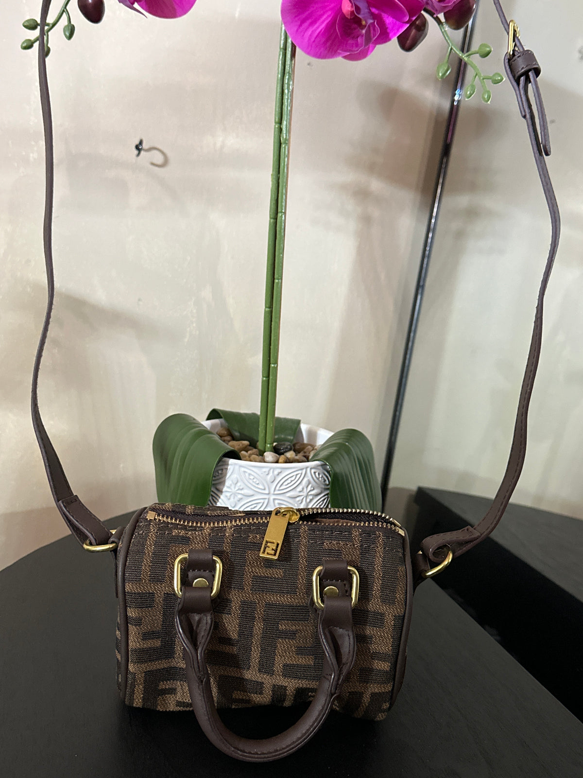 Fendi small speedy mono