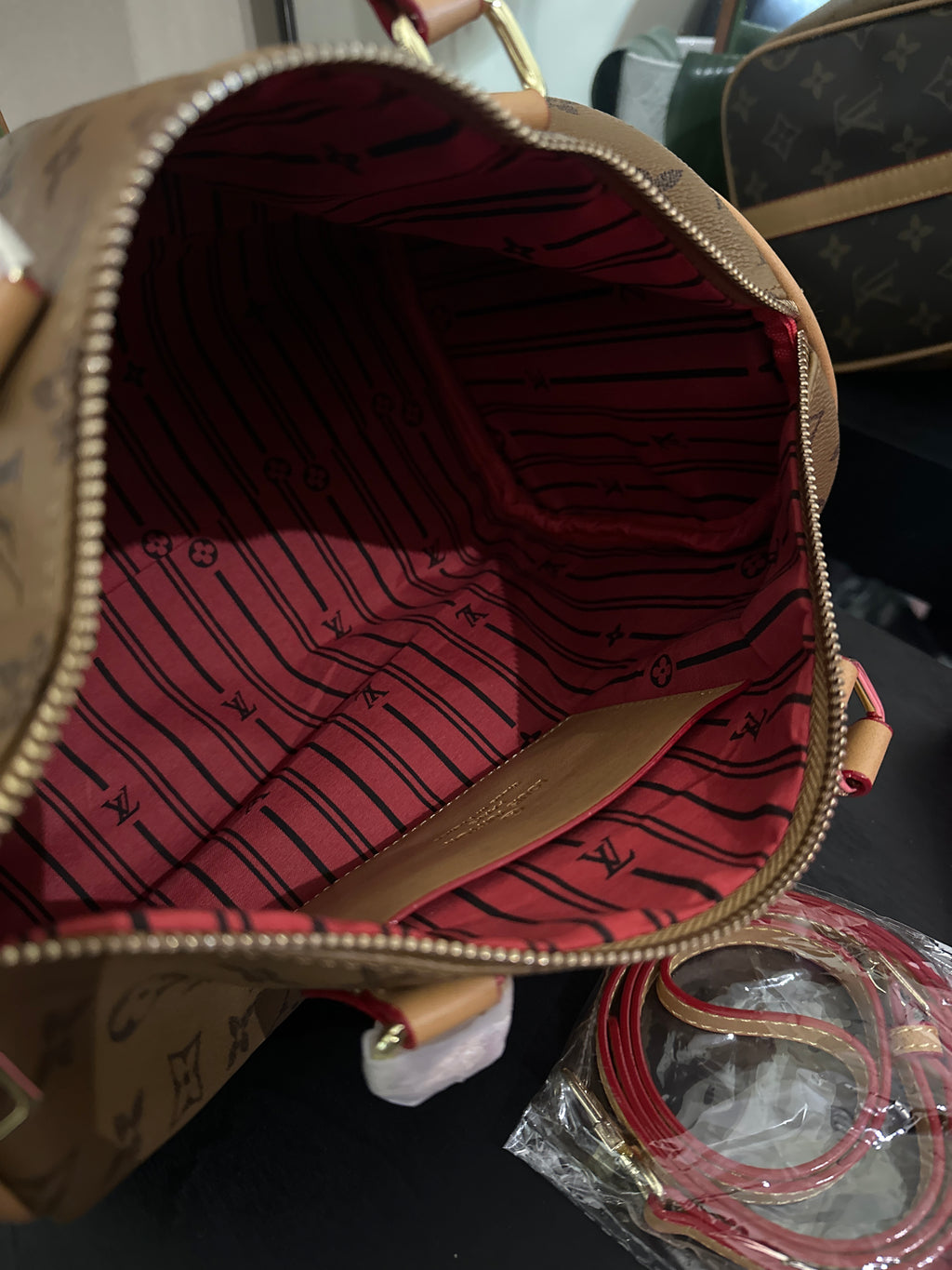 Louis Vuitton speedy 30 two/tone