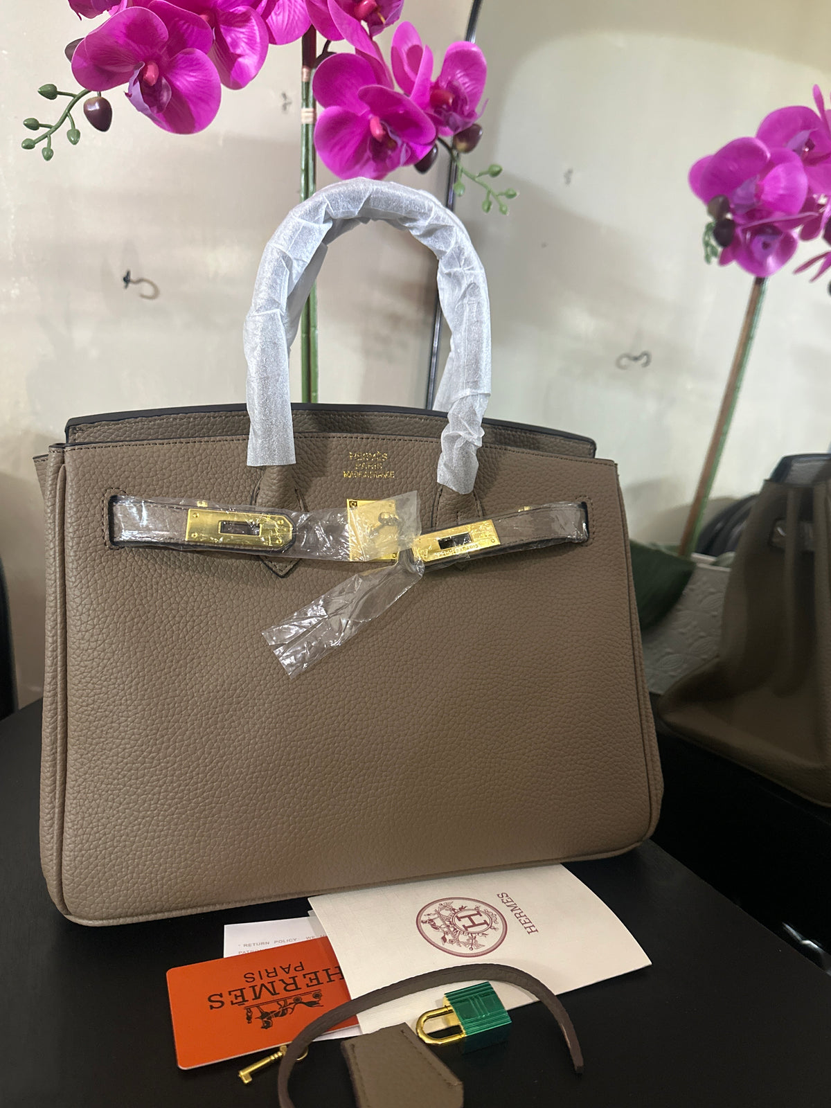 Hermes Birkin 30cm taupe