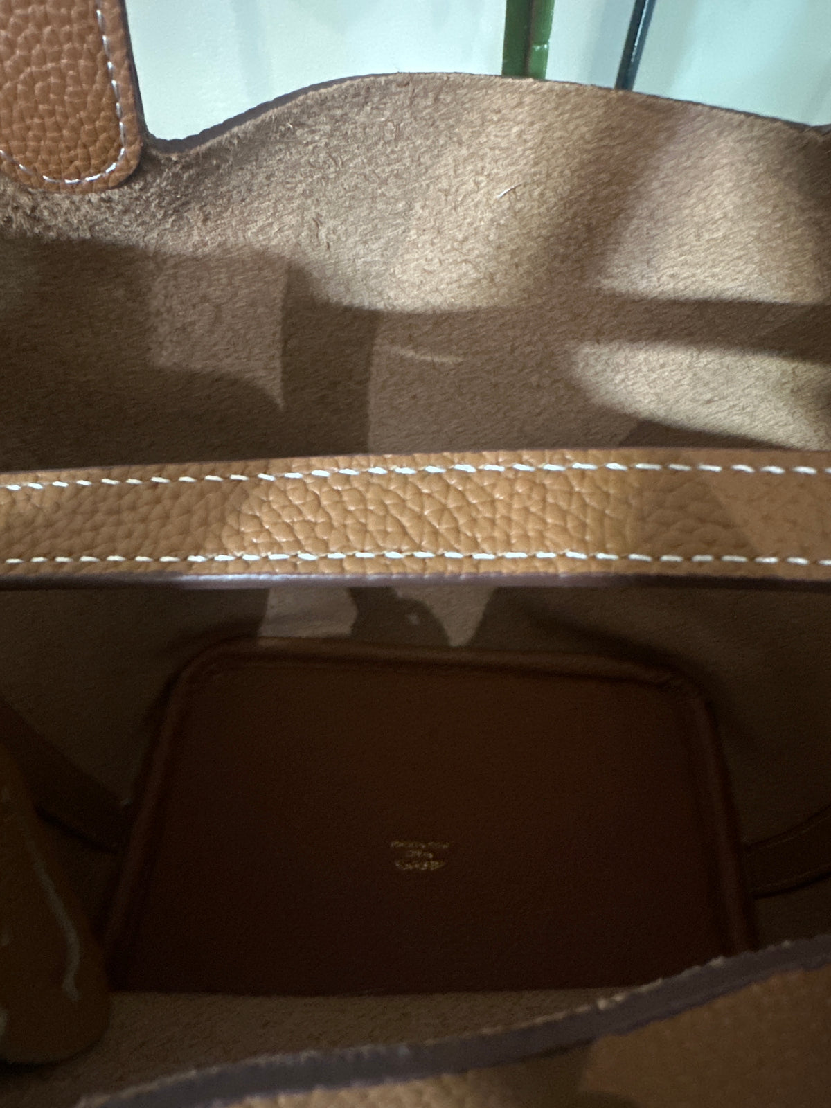 Hermes Picotin lock bag leather