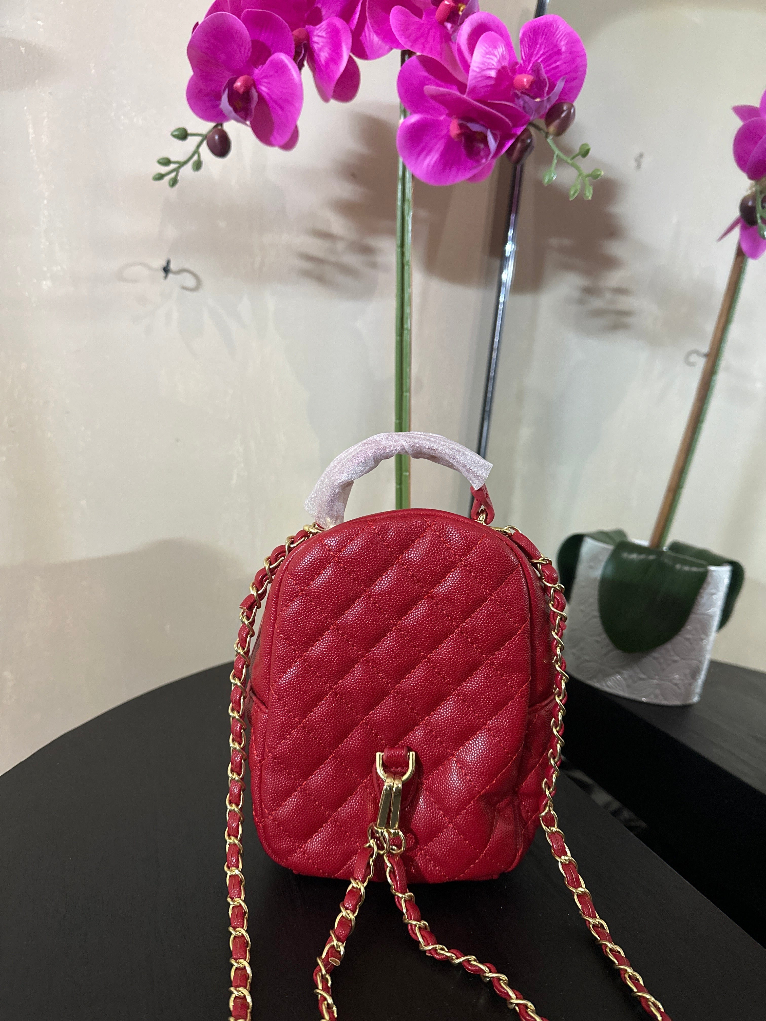 CC small backpack red