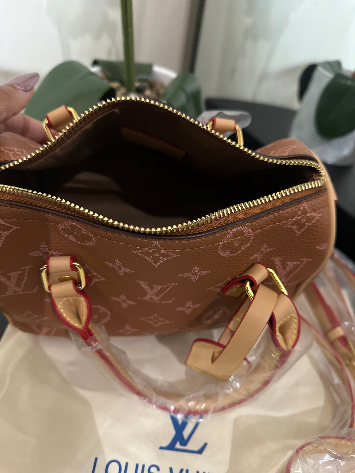 Louis Vuitton speedy 20 orange