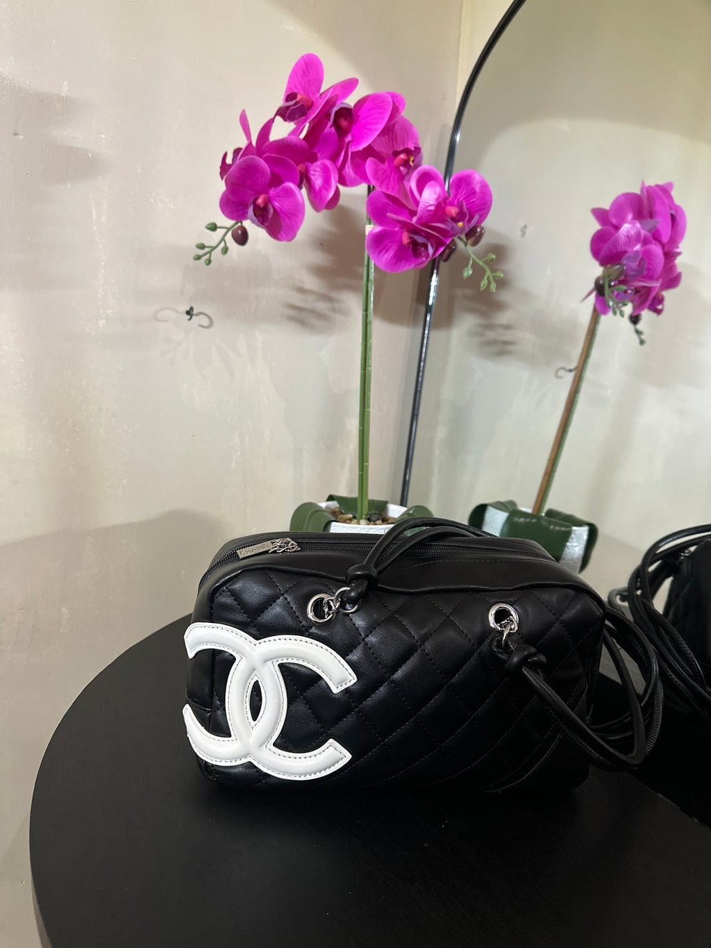 CC quilted bowling bag 30