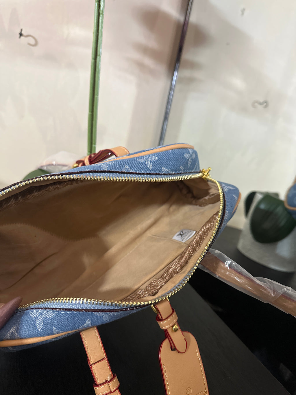 Louis Vuitton denim purse